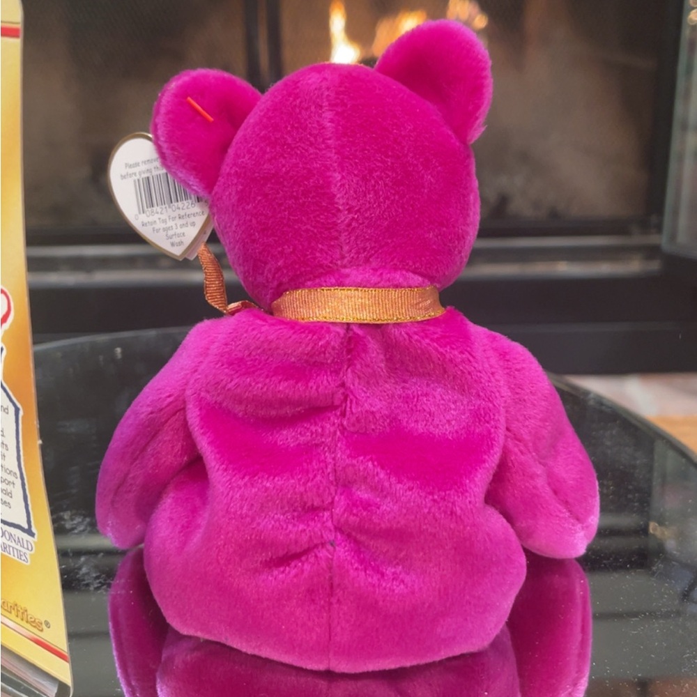‘99- Ty - Millennium Bear Beanie & Teenie Beanie Baby. - Picture 3 of 8